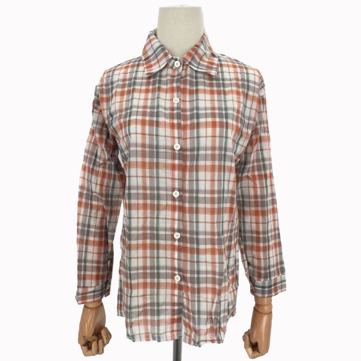 長袖チェックシャツ トップス 長袖 | Amulet | 詳細画像16 