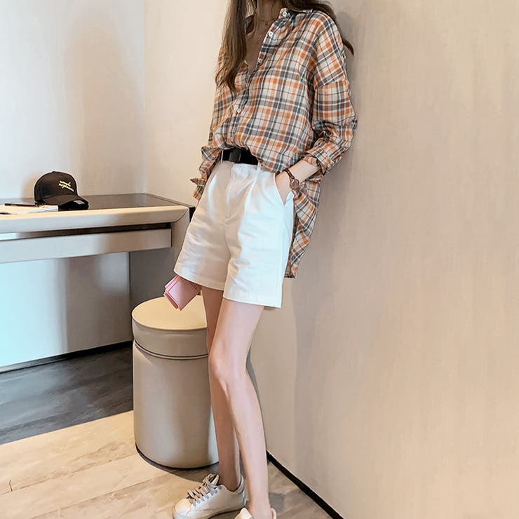 長袖チェックシャツ トップス 長袖 | Amulet | 詳細画像2 