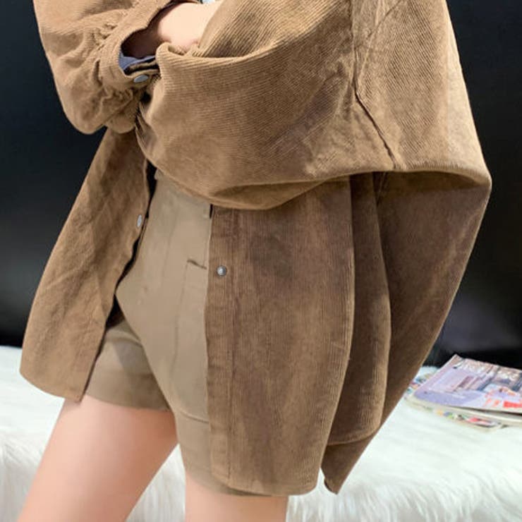 コーデュロイブラウス トップス 長袖 | Amulet | 詳細画像13 