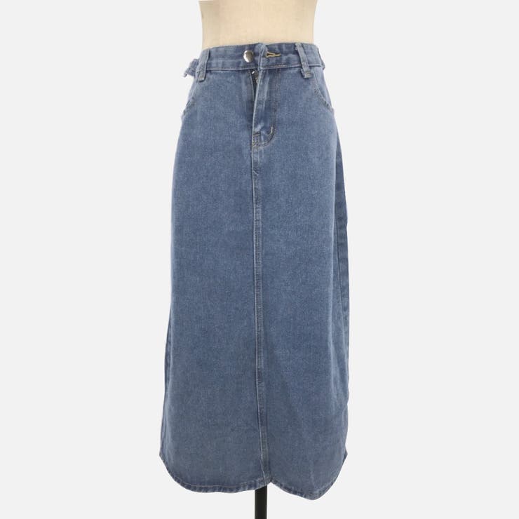 バックスリットデニム風スカート タイトスカート レディース | Amulet | 詳細画像16 