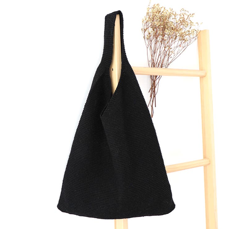 ニットトートバック レディース マチなし | Amulet | 詳細画像3 