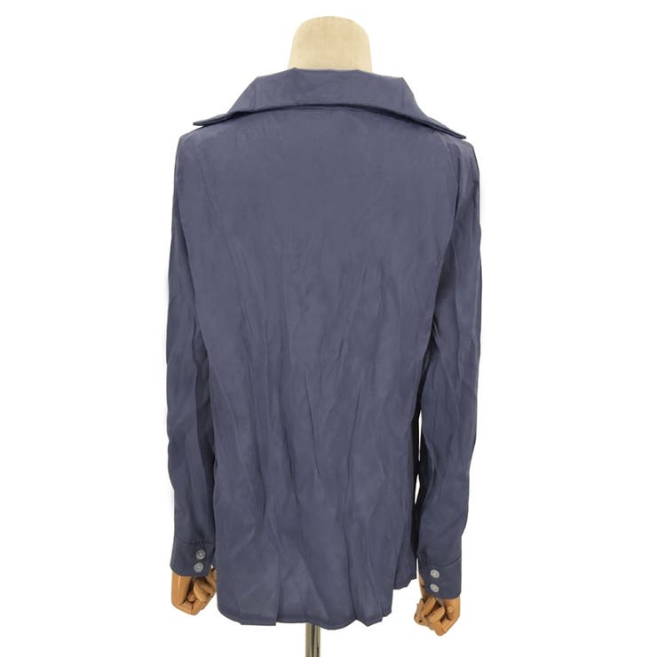 ツイストスキッパーブラウス レディース 長袖 | Amulet | 詳細画像18 