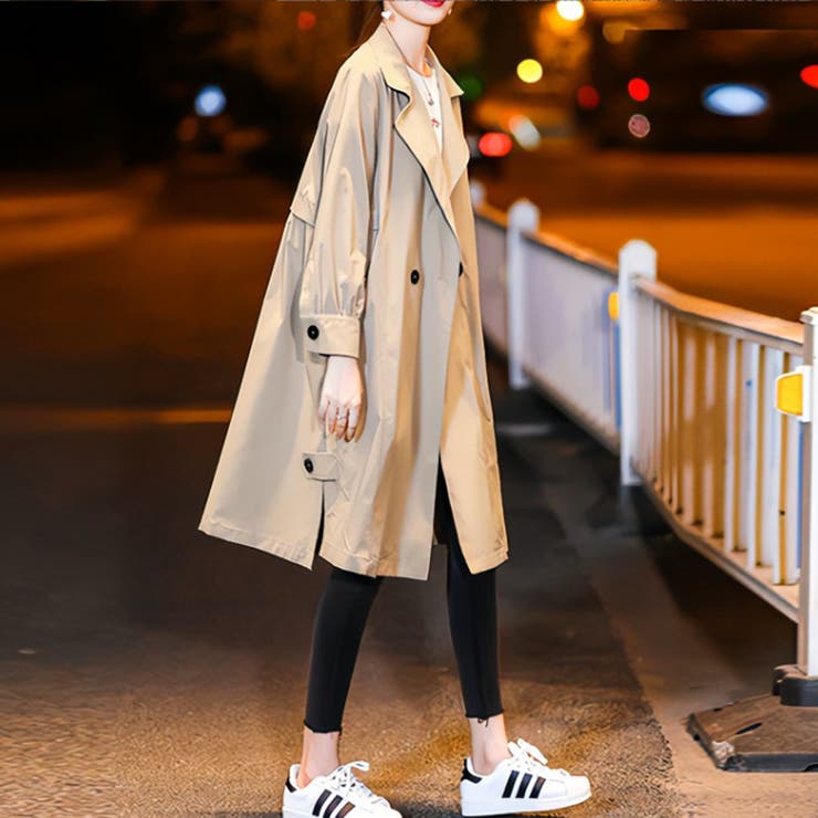 シンプルトレンチコート レディース アウター | Amulet | 詳細画像6 