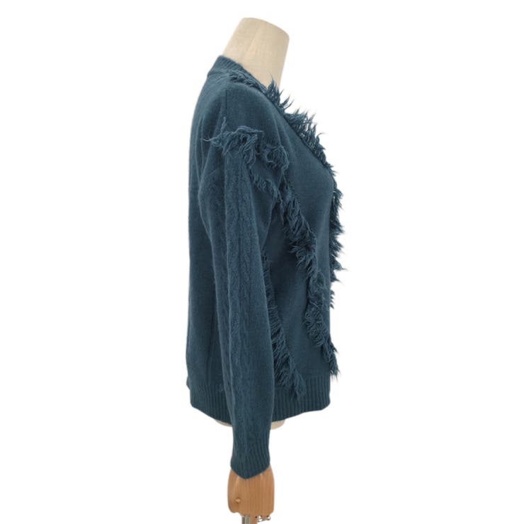 フリンジVネックニット レディース セーター | Amulet | 詳細画像17 