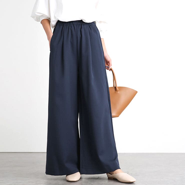 リラックスワイドパンツ レディース ボトムス | Amulet | 詳細画像9 