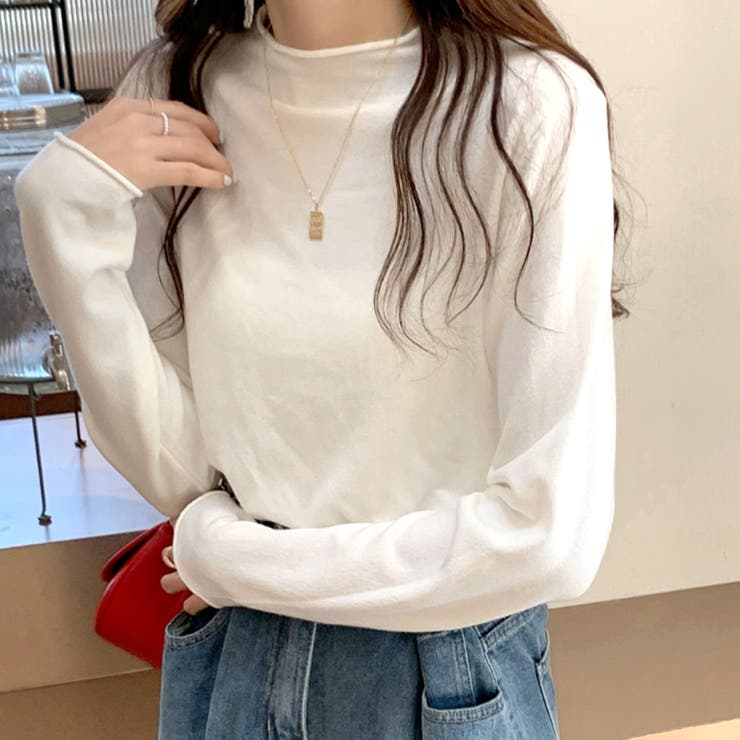 ハイネックプルオーバー レディース トップス | Amulet | 詳細画像12 