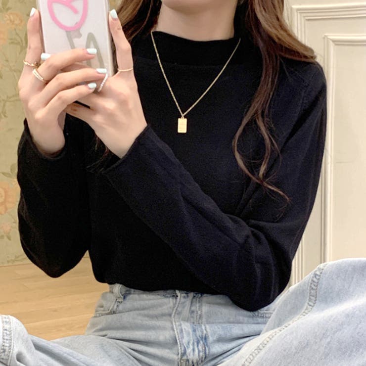 ハイネックプルオーバー レディース トップス | Amulet | 詳細画像4 