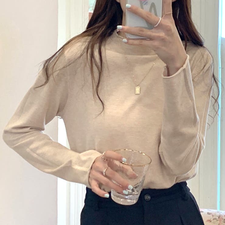 ハイネックプルオーバー レディース トップス | Amulet | 詳細画像8 