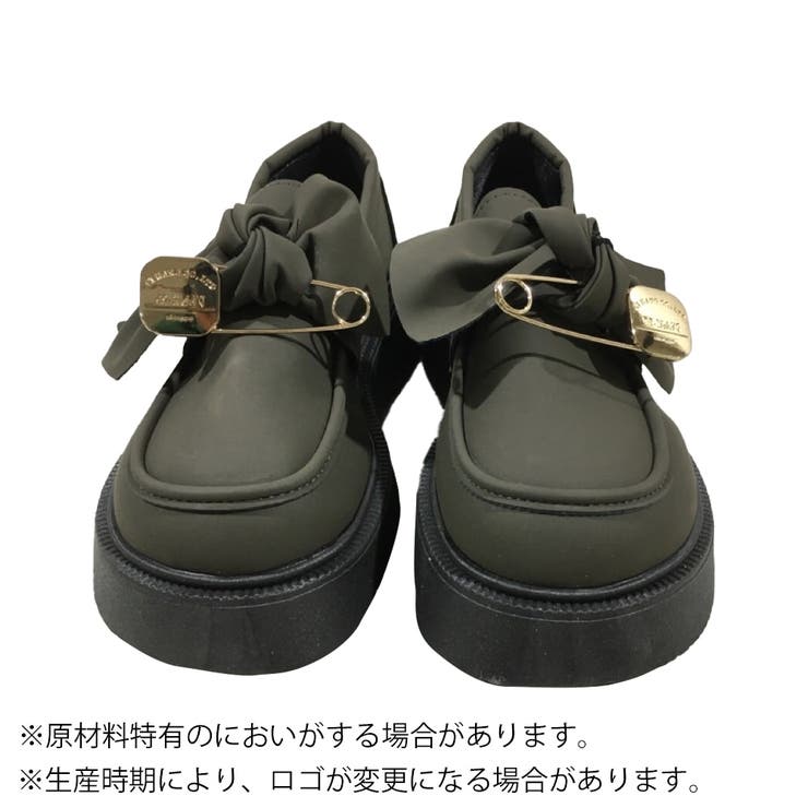 厚底リボン付きローファー レディース 靴 | Amulet | 詳細画像12 