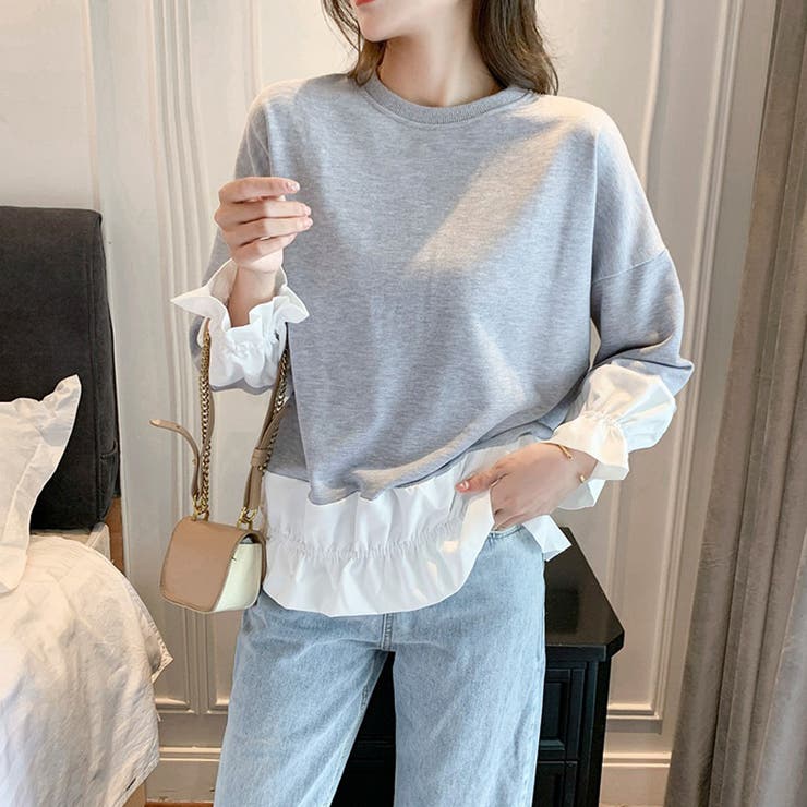 ドッキングプルオーバー シャツ トップス | Amulet | 詳細画像6 