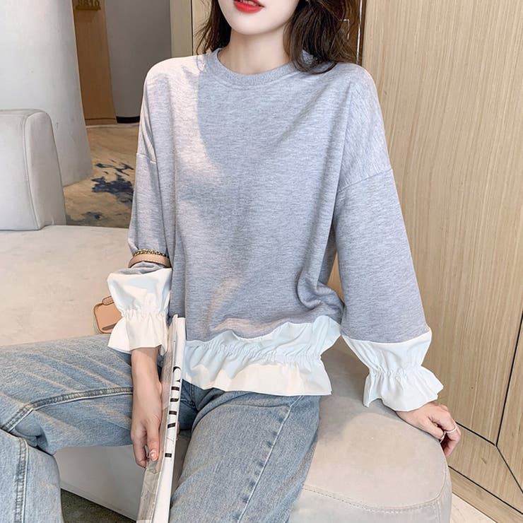 ドッキングプルオーバー シャツ トップス | Amulet | 詳細画像8 