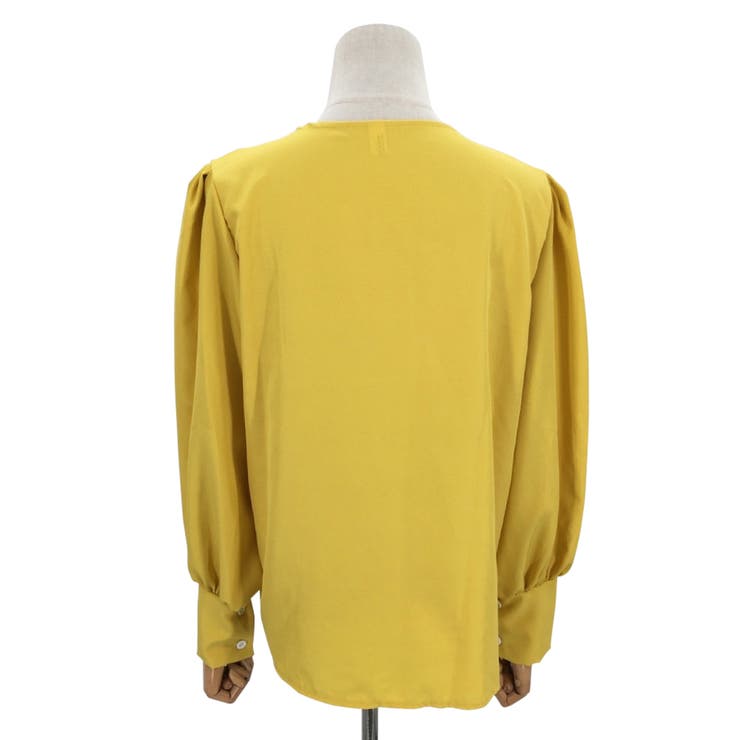 フェイクボタン付きブラウス レディース トップス | Amulet | 詳細画像18 