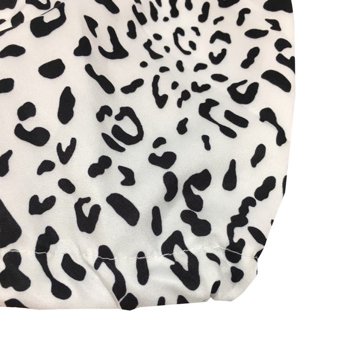 レオパード柄ブラウス レディース ショート丈トップス | Amulet | 詳細画像16 