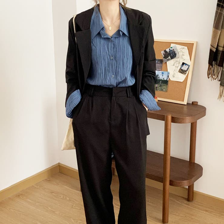 ワッシャー加工シャツ レディース トップス | Amulet | 詳細画像3 