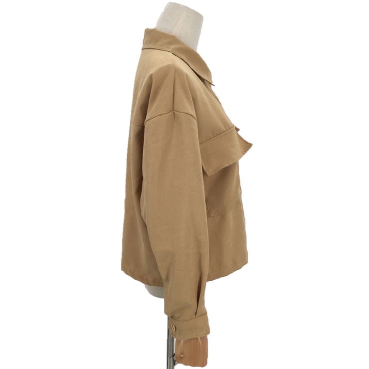 ショート丈ジャケット レディース アウター | Amulet | 詳細画像13 