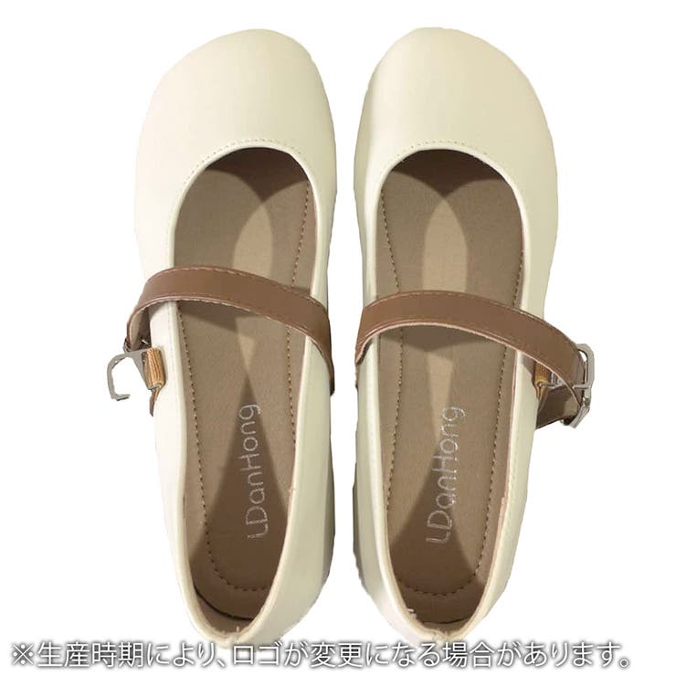 ストラップ付きフラットパンプス レディース 靴 | Amulet | 詳細画像15 