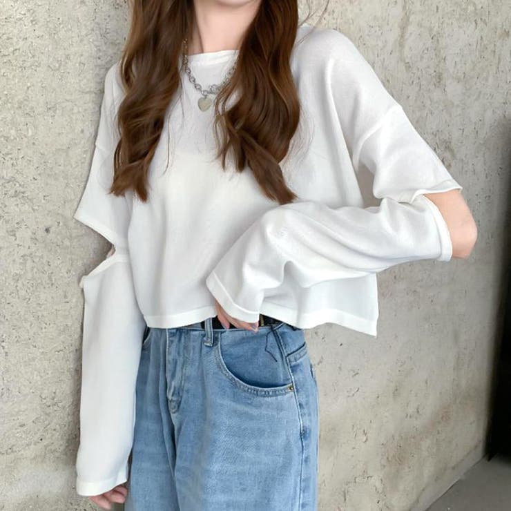 ショート丈カットソー レディース トップス | Amulet | 詳細画像11 