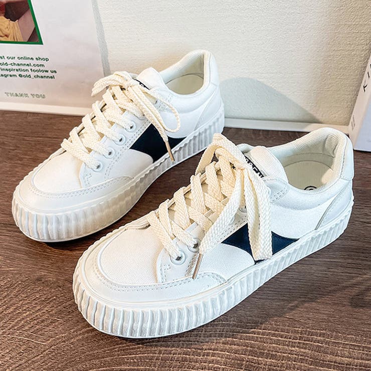 厚底ローカットスニーカー レディース 靴 | Amulet | 詳細画像8 