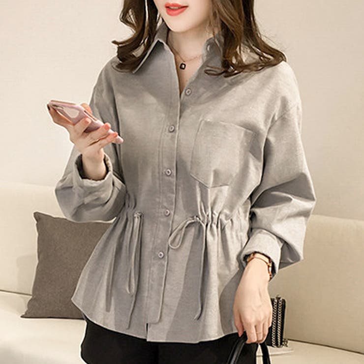 ウエストリボンブラウス レディース トップス | Amulet | 詳細画像12 