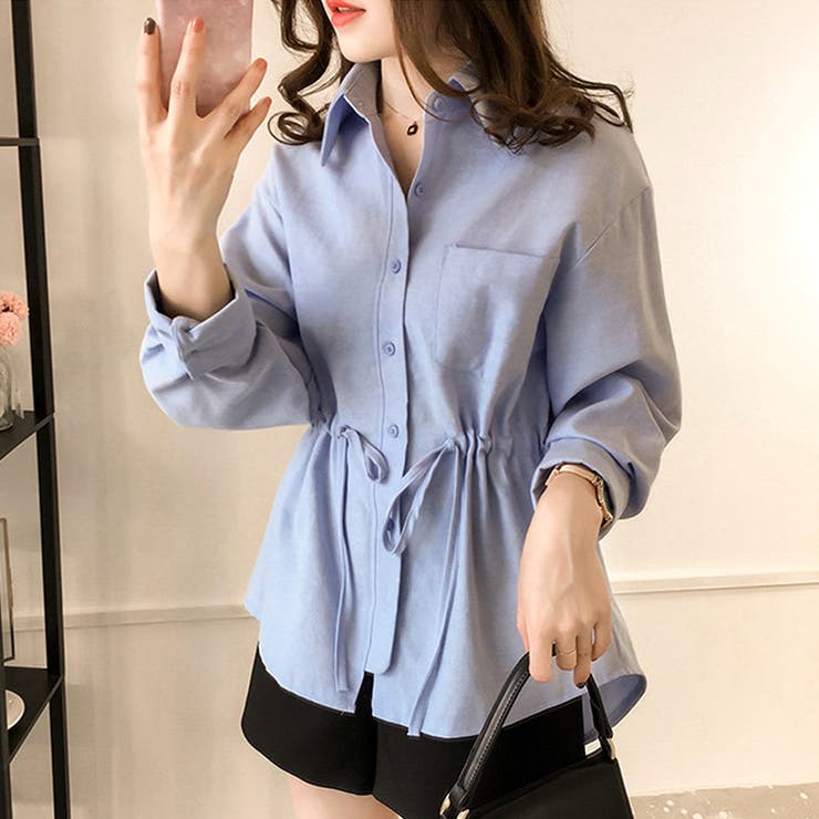 ウエストリボンブラウス レディース トップス | Amulet | 詳細画像3 