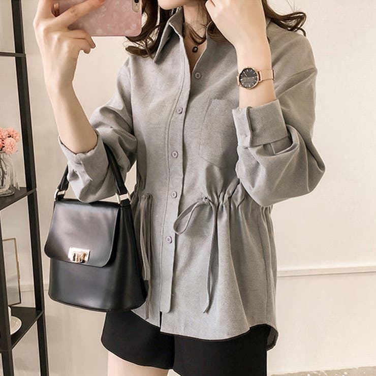 ウエストリボンブラウス レディース トップス | Amulet | 詳細画像4 