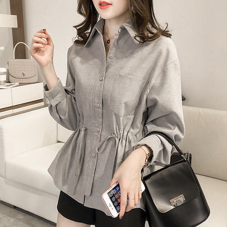 ウエストリボンブラウス レディース トップス | Amulet | 詳細画像6 