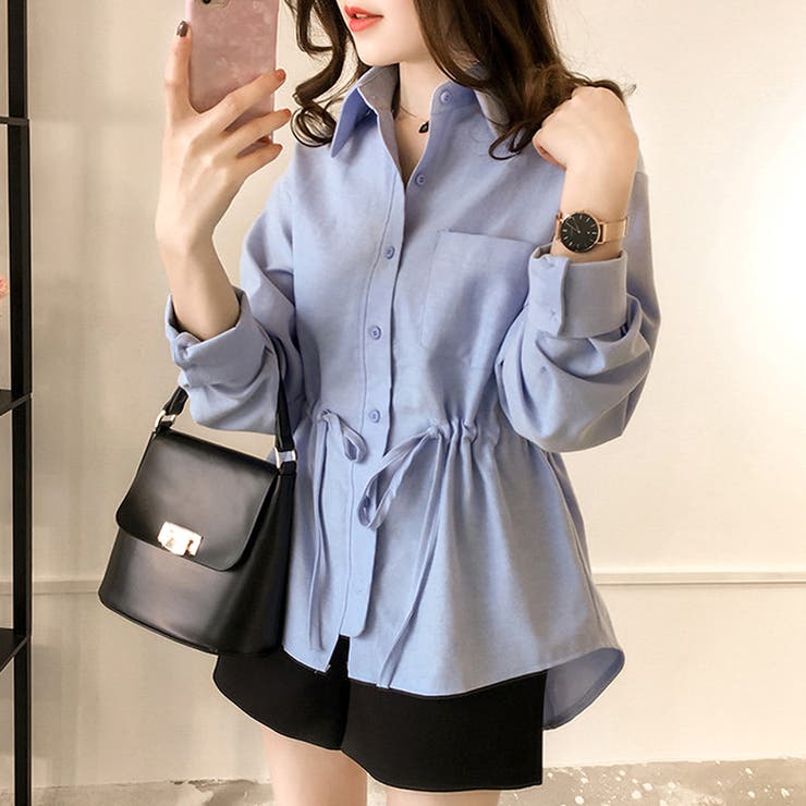 ウエストリボンブラウス レディース トップス | Amulet | 詳細画像7 