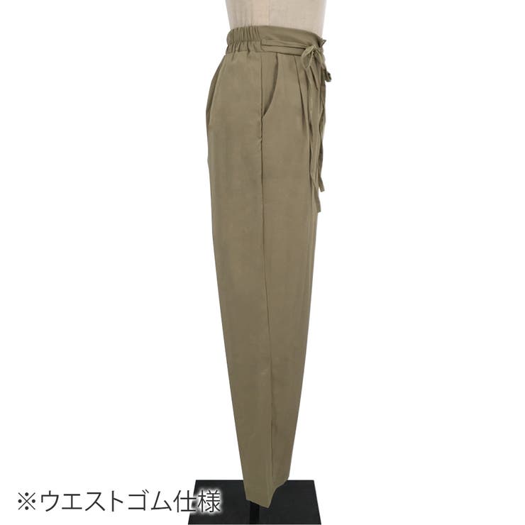 サイドリボンワイドパンツ レディース ボトムス | Amulet | 詳細画像13 