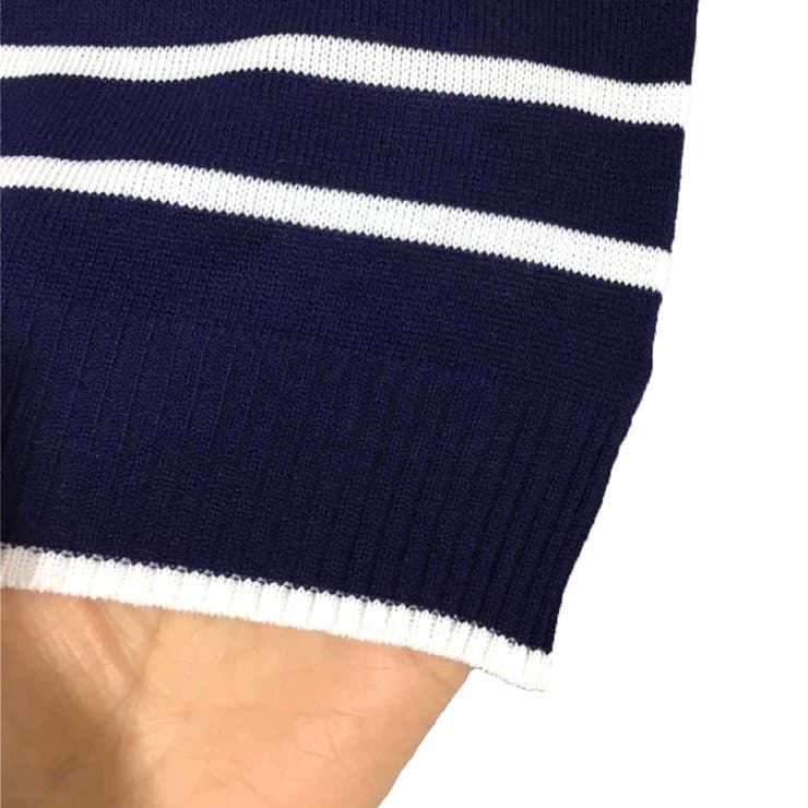 ボーダー柄スキッパートップス レディース トップス | Amulet | 詳細画像15 