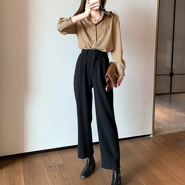 オーバーサイズシンプルシャツ レディース トップス | Amulet | 詳細画像4 