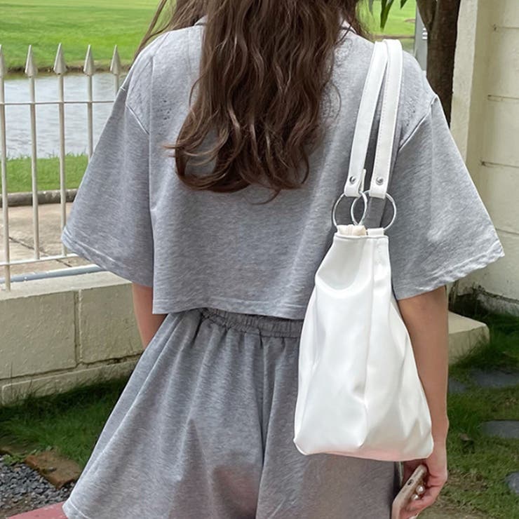 リングショルダートートバッグ バック レディース | Amulet | 詳細画像11 