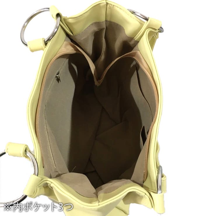 リングショルダートートバッグ バック レディース | Amulet | 詳細画像17 