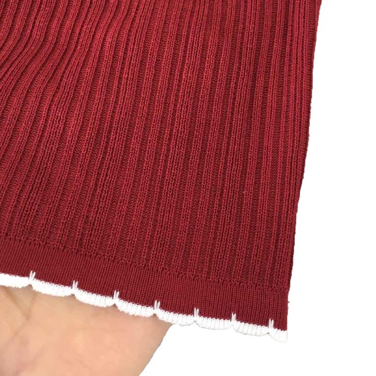 フェイクボタンリブトップス カットソー レディース | Amulet | 詳細画像15 