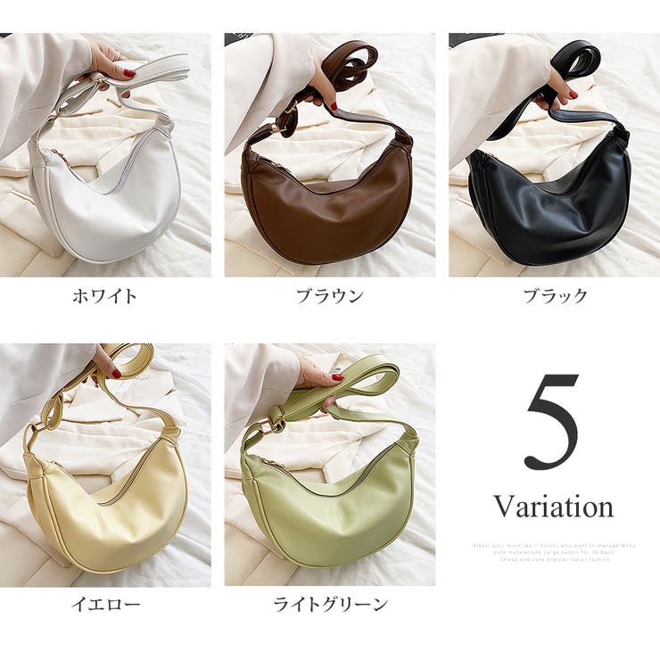 2WAYハーフムーンバッグ バック レディース | Amulet | 詳細画像5 