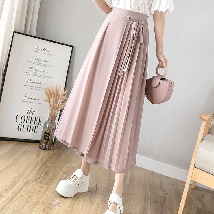 腰リボンシフォンパンツ レディース ボトム | Amulet | 詳細画像15 