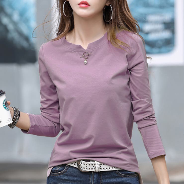 ワンポイントカットソー レディース トップス | Amulet | 詳細画像14 