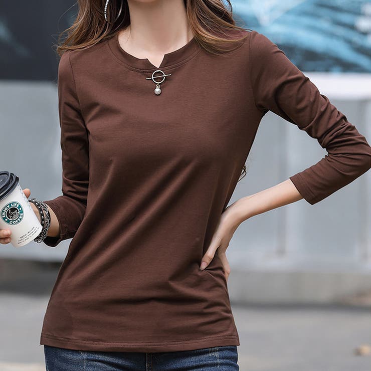 ワンポイントカットソー レディース トップス | Amulet | 詳細画像3 