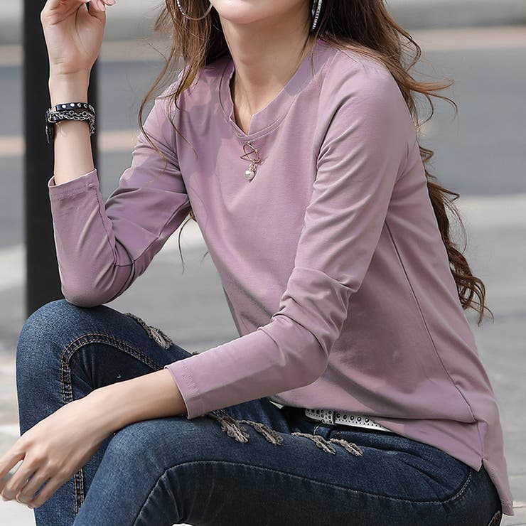 ワンポイントカットソー レディース トップス | Amulet | 詳細画像4 