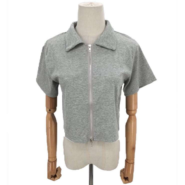 ダブルジップ半袖トップス レディース 半袖 | Amulet | 詳細画像16 