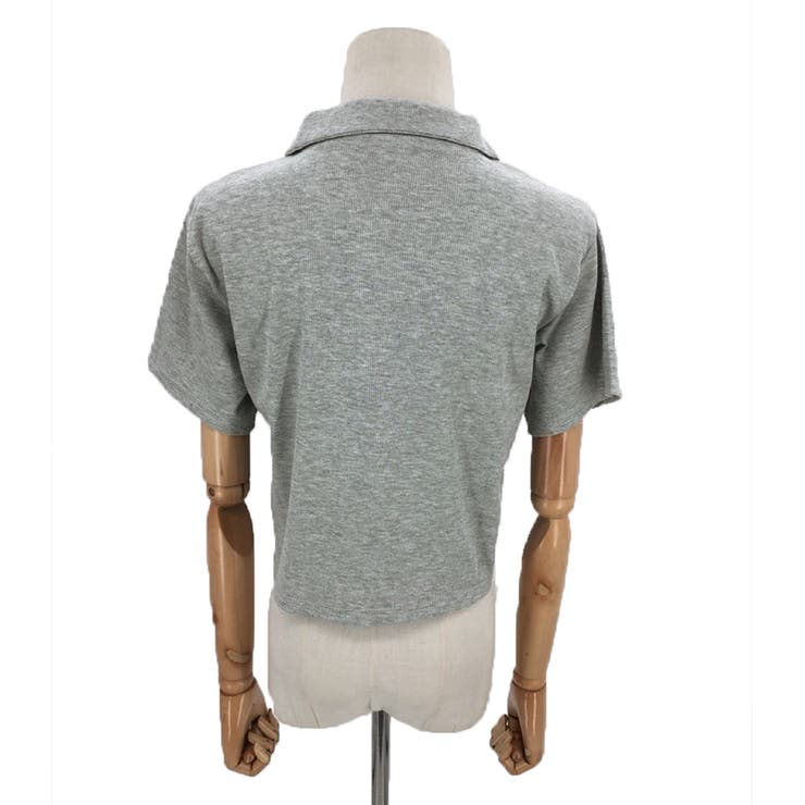 ダブルジップ半袖トップス レディース 半袖 | Amulet | 詳細画像18 