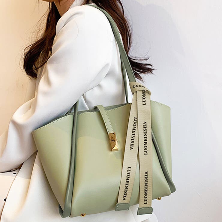 リボン付きトートバッグ レディース かばん | Amulet | 詳細画像13 