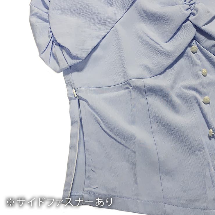 リボンオフショルダーブラウス レディース トップス | Amulet | 詳細画像15 