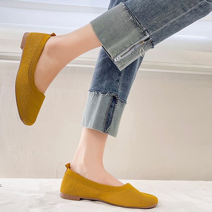 カジュアルフラットパンプス レディース シューズ | Amulet | 詳細画像12 