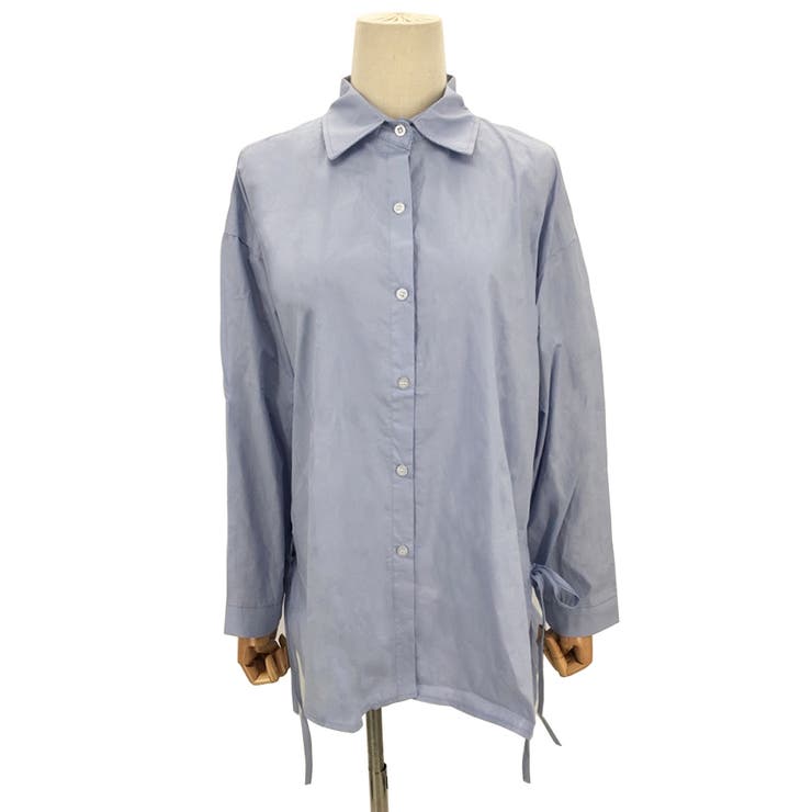 サイドスリットリボンブラウス レディース トップス | Amulet | 詳細画像18 