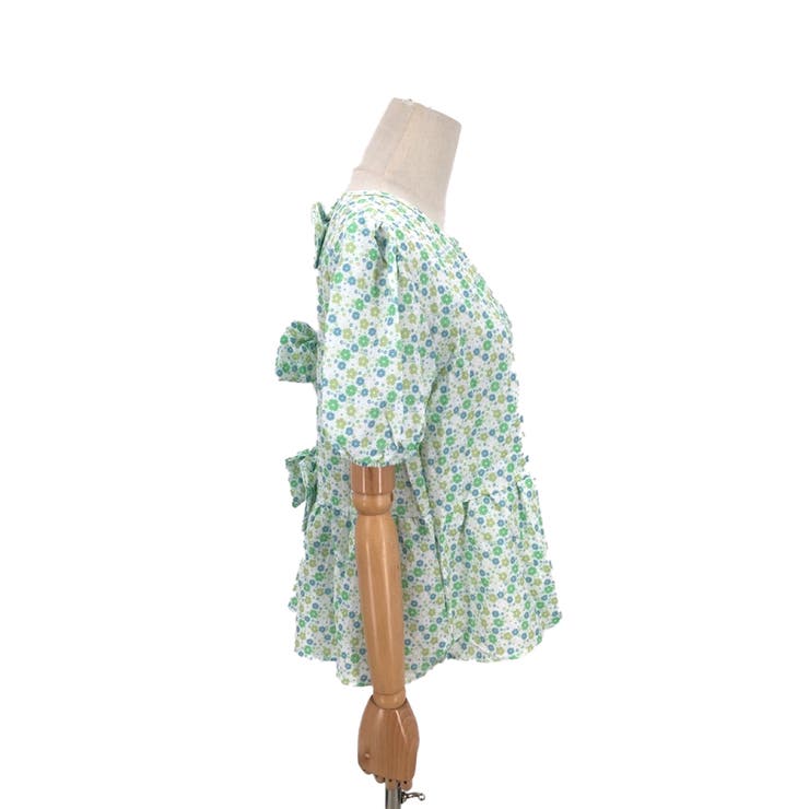 バックリボンブラウス レディース トップス | Amulet | 詳細画像17 