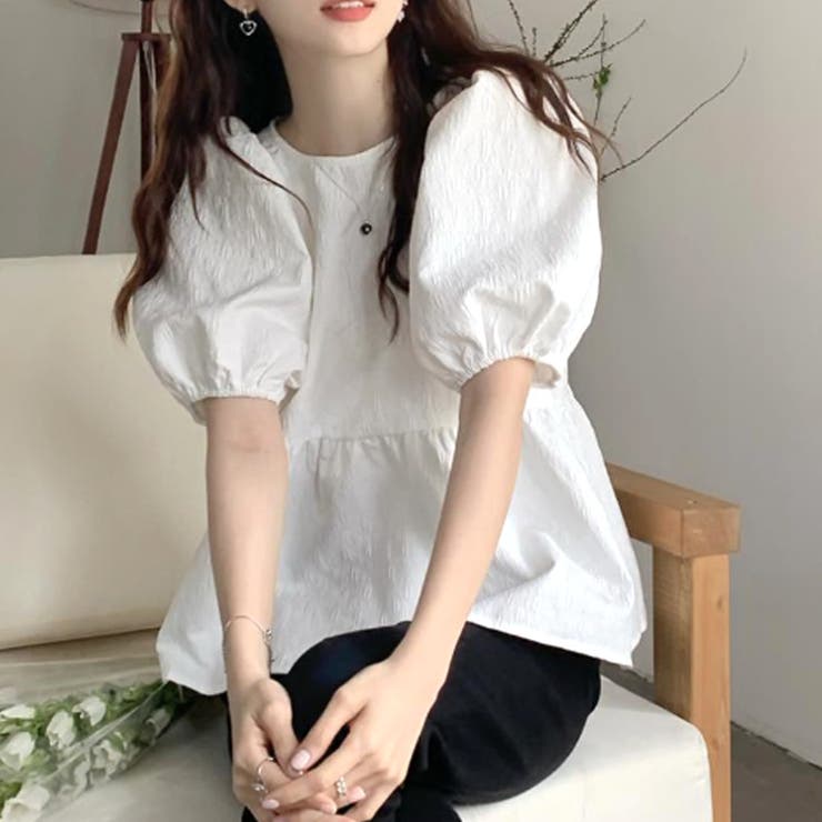 バックリボンブラウス レディース トップス | Amulet | 詳細画像6 