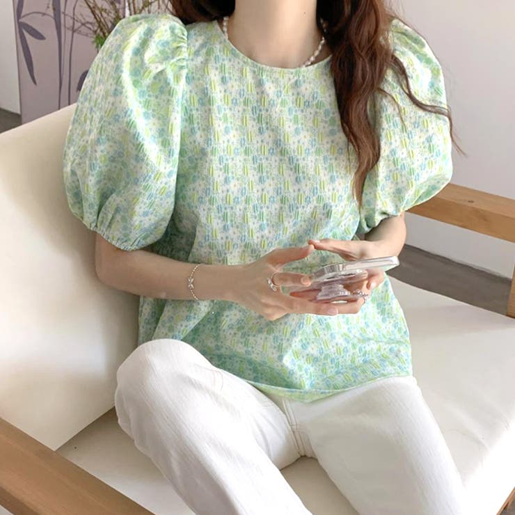 バックリボンブラウス レディース トップス | Amulet | 詳細画像8 