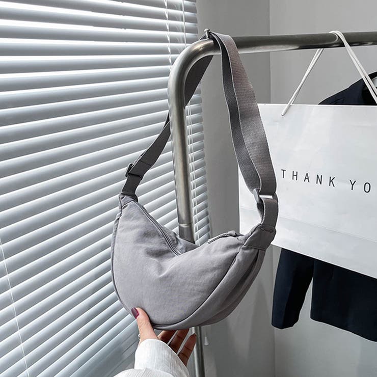 ハーフムーンボディバッグ レディース 斜めがけ | Amulet | 詳細画像15 