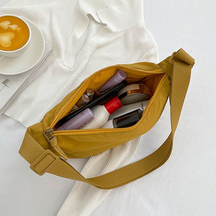 ハーフムーンボディバッグ レディース 斜めがけ | Amulet | 詳細画像24 