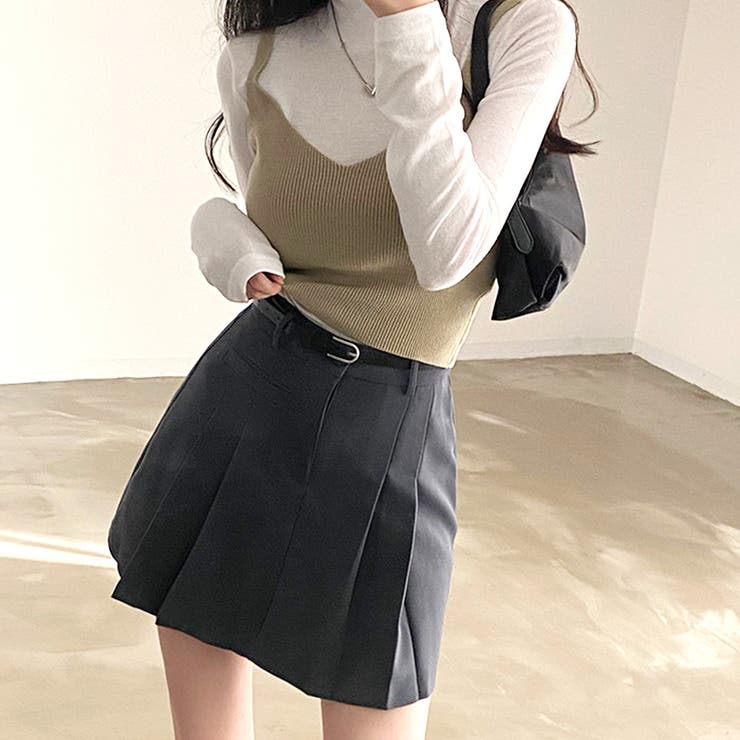 ショート丈ニットキャミソール レディース トップス | Amulet | 詳細画像10 